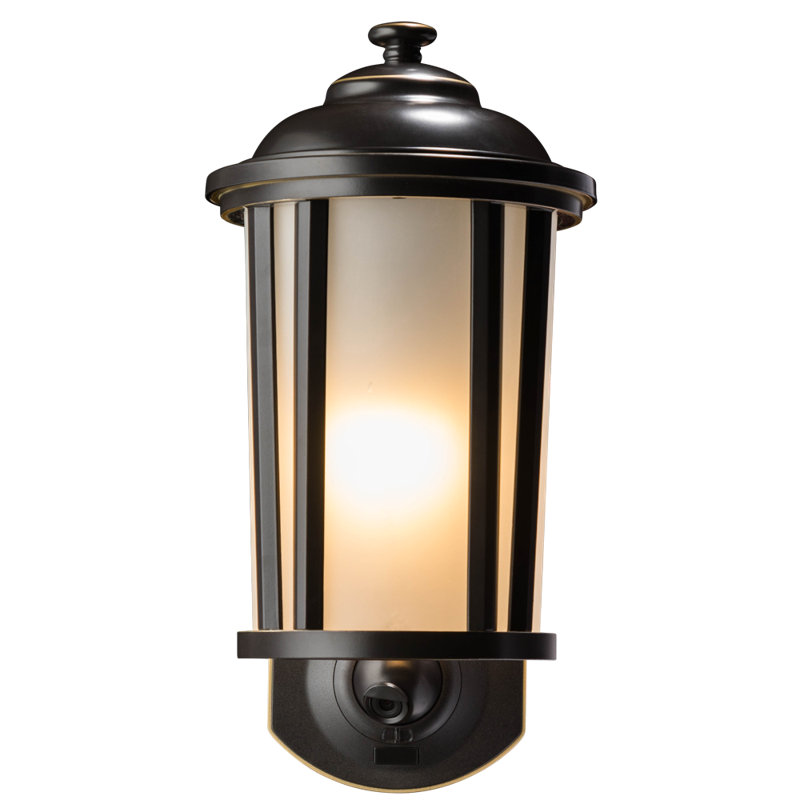 Maximus Smart Security with Camera 1Light Outdoor Wall Lantern